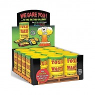 Toxic Waste Candy Barrels Drums Super Sour Sweets Assorted Flavours Yellow Box Of 12